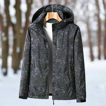 Waterproof Lightweight Rain Jacket with Hood