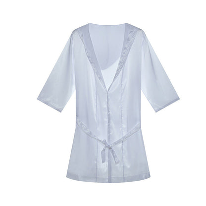 Men's Soft Satin Robe