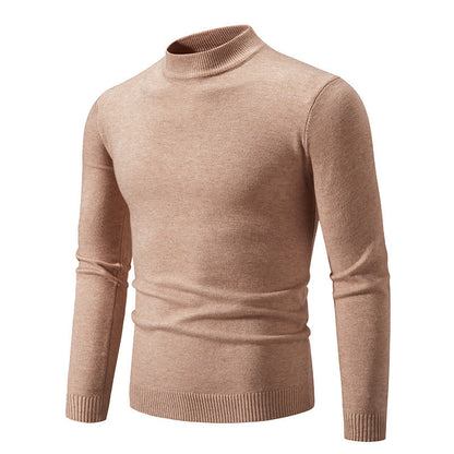 Men's Modern Fine Knit Turtleneck Sweater