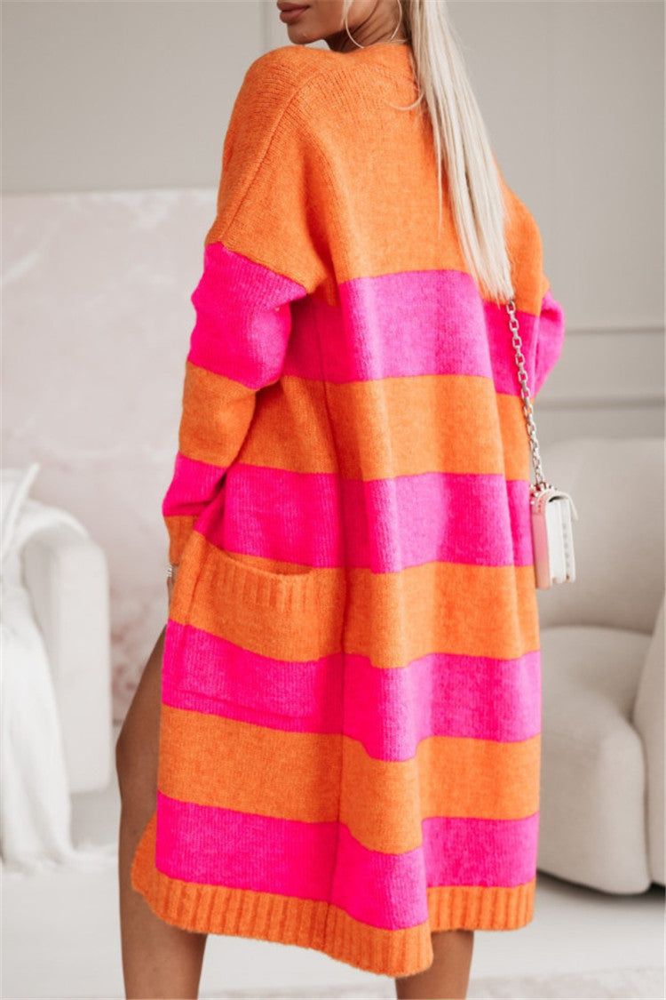Colorful Cardigan Autumn Winter