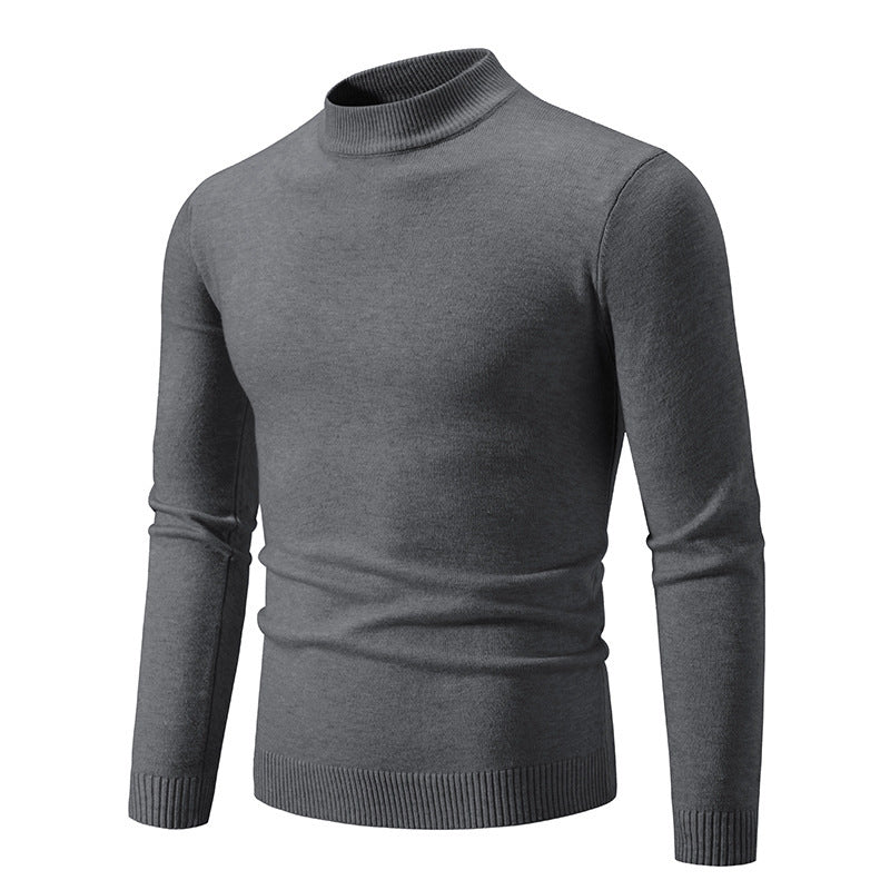 Men's Modern Fine Knit Turtleneck Sweater