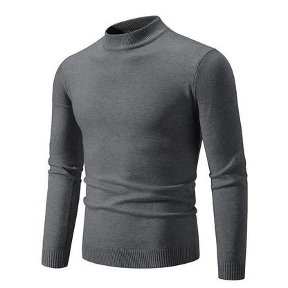 Men's Modern Fine Knit Turtleneck Sweater