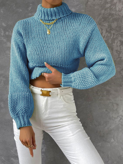 Women's Sweater Modern Voluminous Sleeves