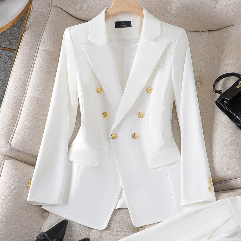 Tailored double-breasted suit