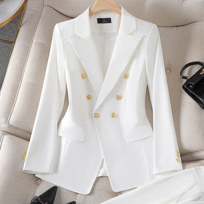 Tailored double-breasted suit