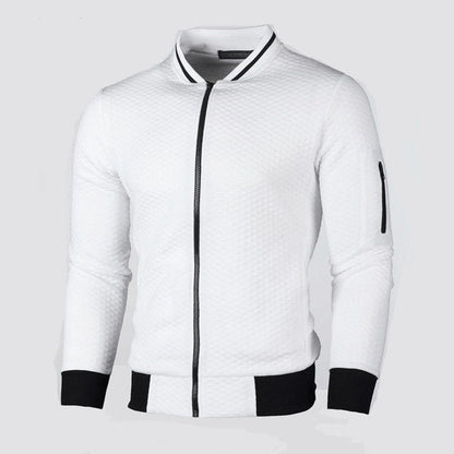 Men's Sweatshirt Jacket High-Quality Zipper PocketSporty