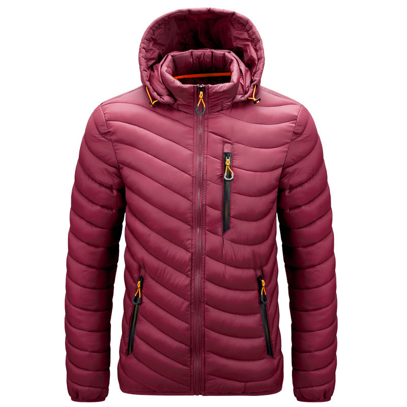 Men's Lightweight Hooded Sporty Jacket