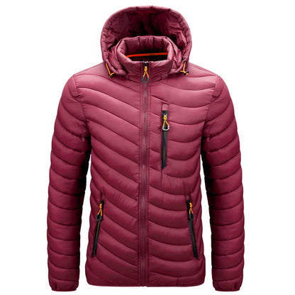 Men's Lightweight Hooded Sporty Jacket