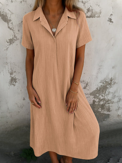 Women's Blouse Dress Elegant Summer Clothing