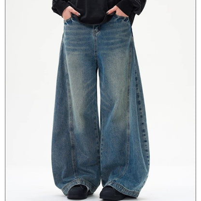 Women's Comfortable Wide-Leg Jeans Elegant