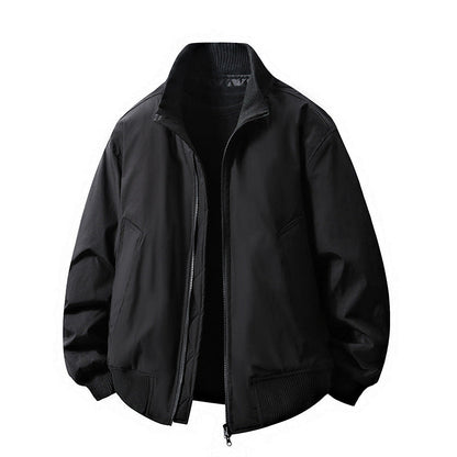 Men's Leather Jacket Elegant Slim Fit Design