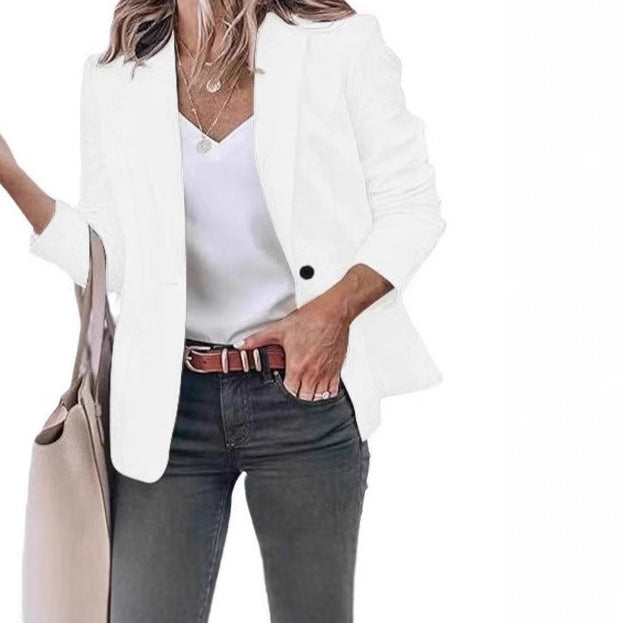 Damen Blazer Elegant Tailliert Moderner Schnitt - IdealeKleiden
