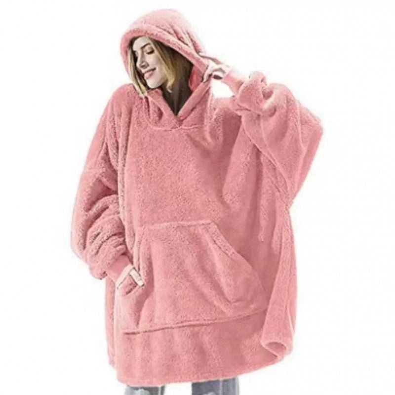 Women's Oversized Hoodie Soft Fleece Hooded