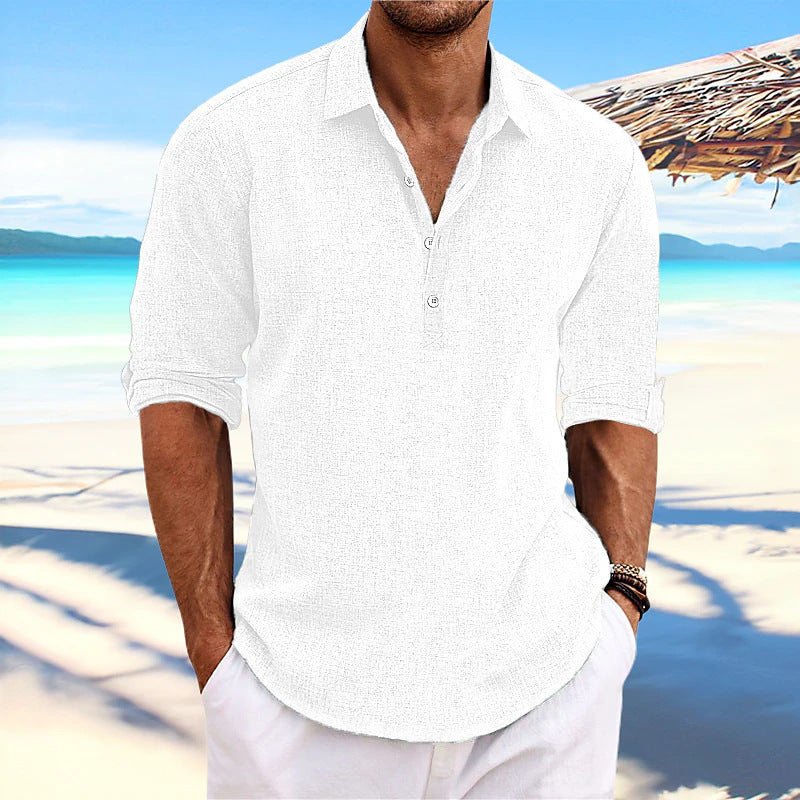 Men's Linen Shirt Comfortable Summer