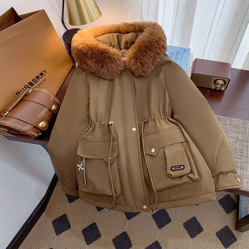 Women's Winter Jacket Warm Practical With Pockets