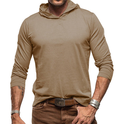 Kapuzenpullover Slim Fit Langarm Leichter Style - IdealeKleiden