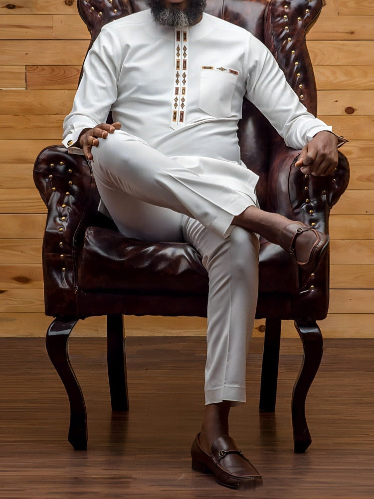 Men's Kaftan Suit Traditional Elegant Design