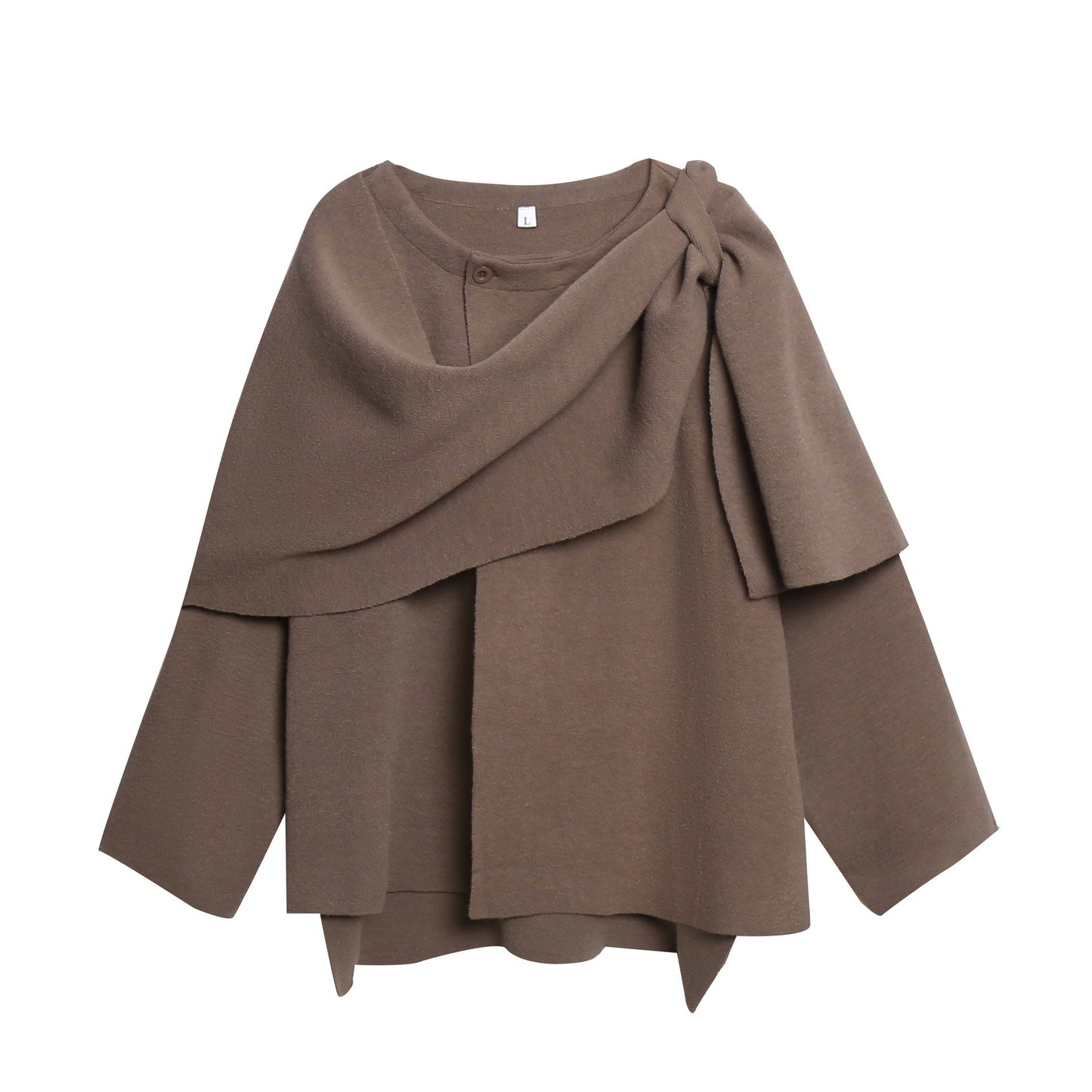 Women's Knitted Poncho Soft Cozy Elegant