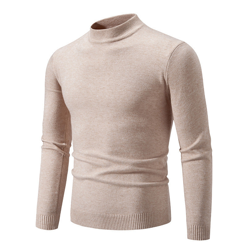 Men's Modern Fine Knit Turtleneck Sweater