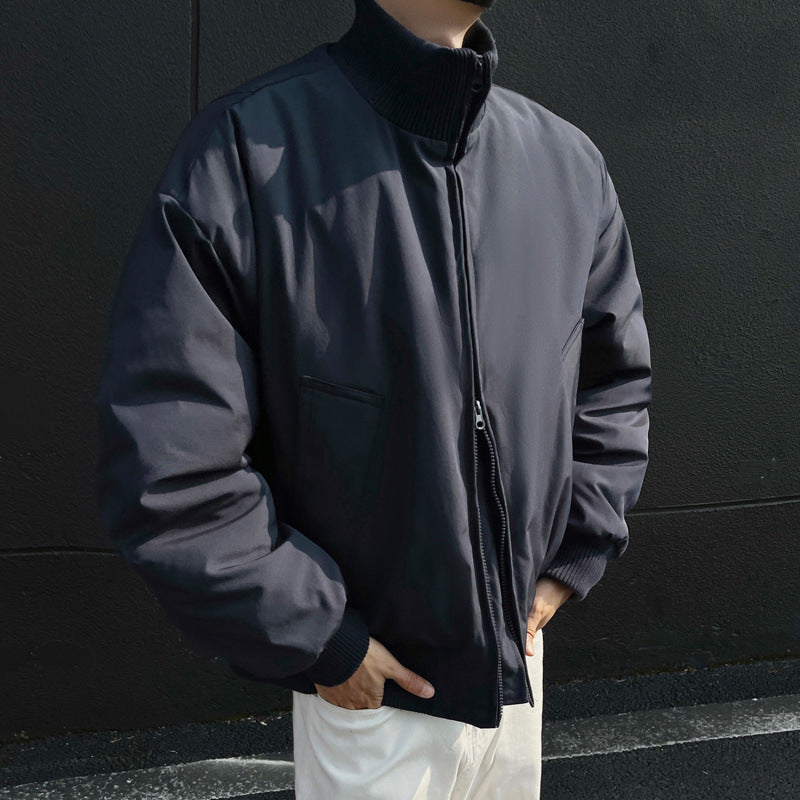 Men's Bomber Jacket Casual Sporty With Pockets