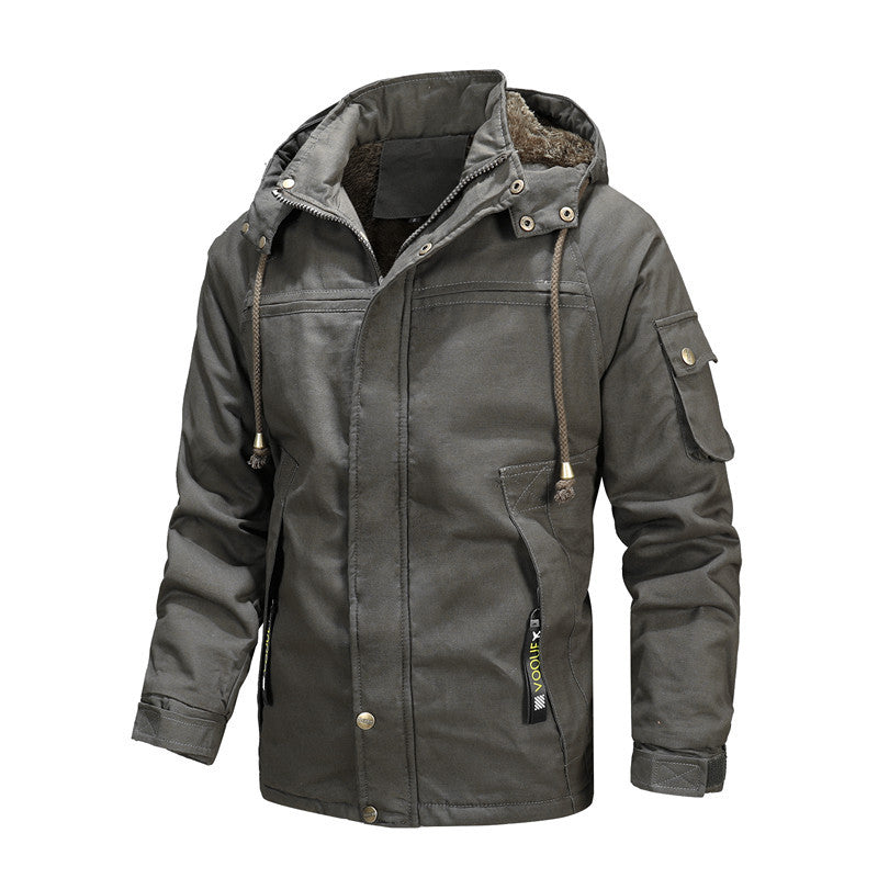 Men's Outdoor Jacket Warm Lined Waterproof