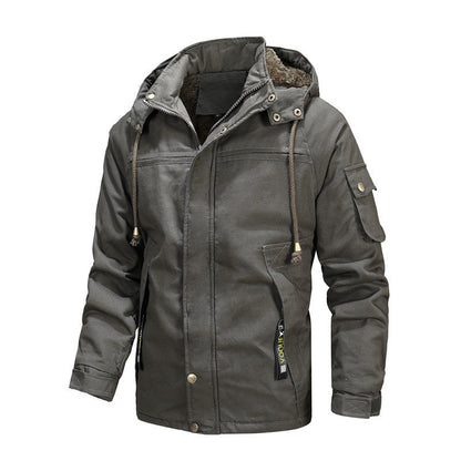 Men's Outdoor Jacket Warm Lined Waterproof