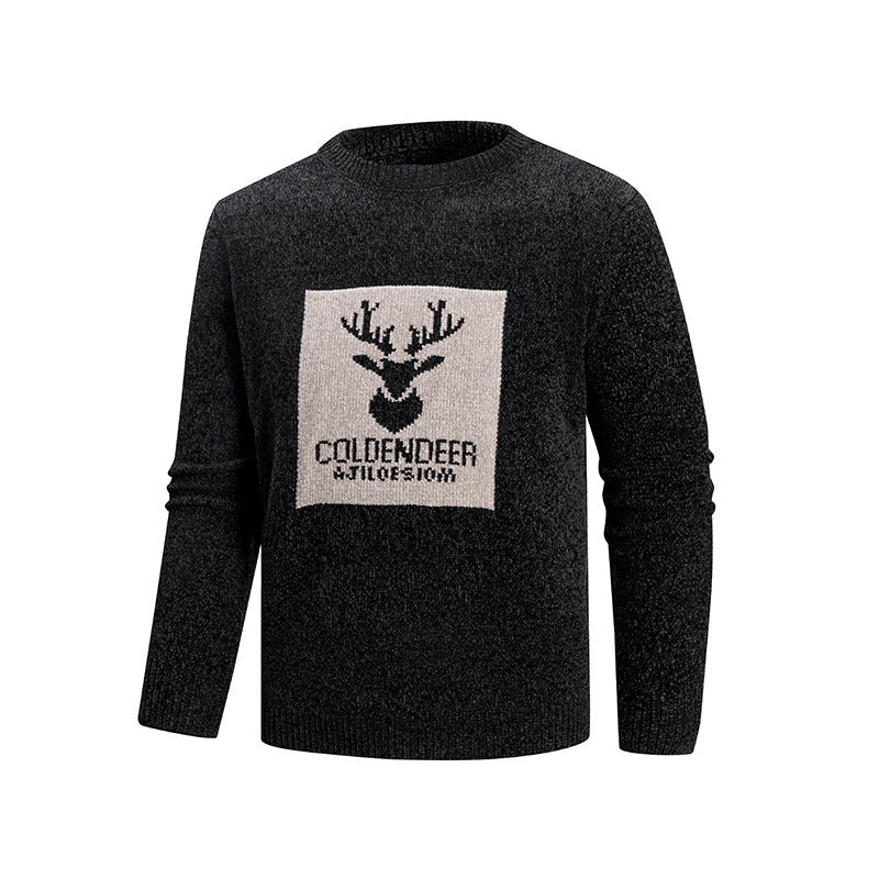 Herren Pullover Grafik Design Trendy Style