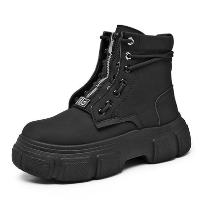 Women's Boots Sturdy Non-slip Lace-up