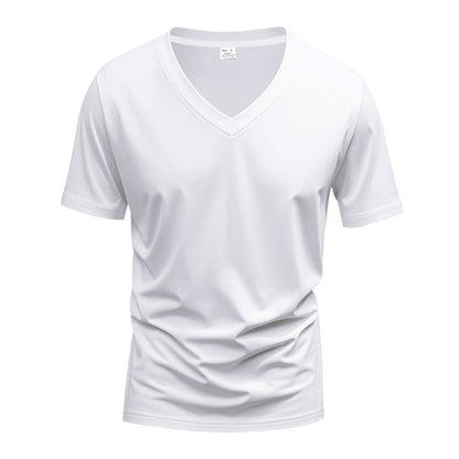 Men's T-Shirt V-Neck Lightweight Breathable