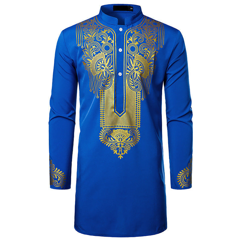 Men's Shirt Ethnic Style Long Sleeve