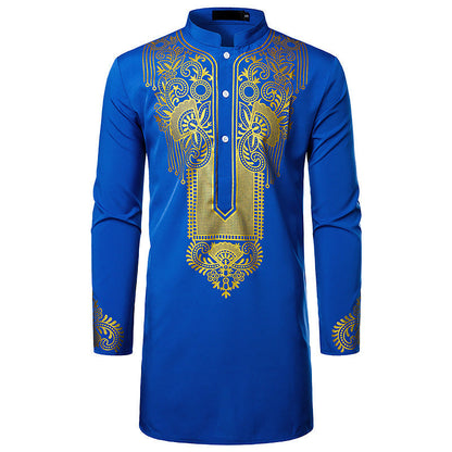 Men's Shirt Ethnic Style Long Sleeve