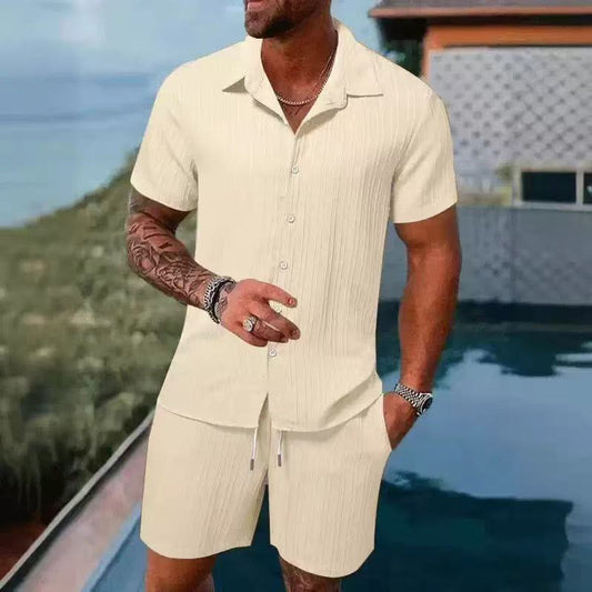 Herren Sport-Set Leicht atmungsaktiv Sommer - IdealeKleiden