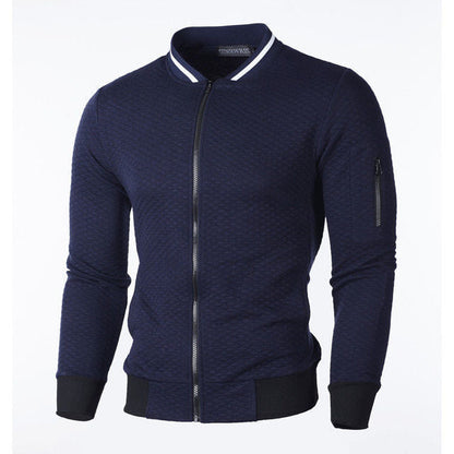 Men's Sweatshirt Jacket High-Quality Zipper PocketSporty