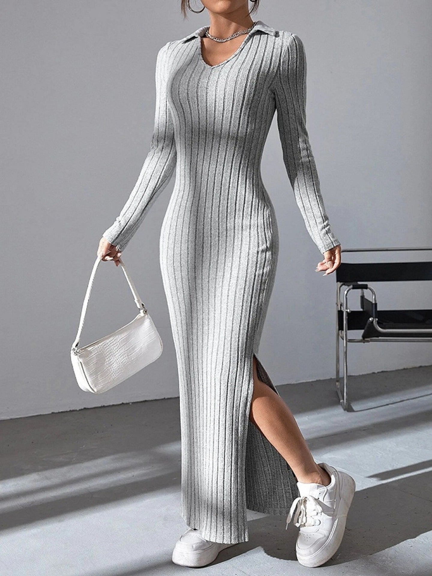 Women's Maxi Dress V-Neck Elegant Summer Dress