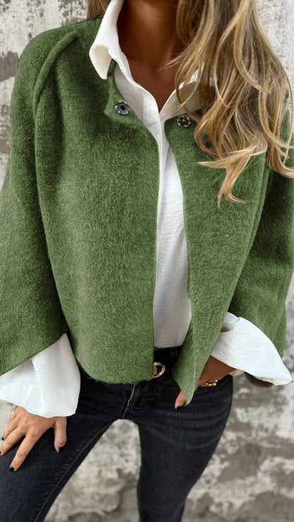 Short Women's Cashmere Jacket Luxury Quality