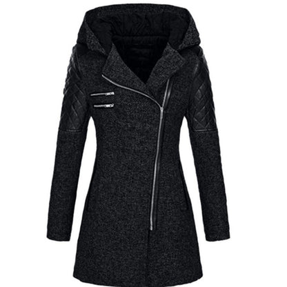Hooded Coat Casual Modern