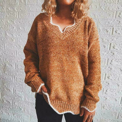 Women's Pullover Autumn Comfortable Solid Color