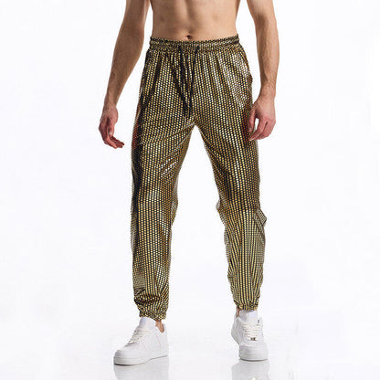 Men's Reflective Sports Joggers Running Pants