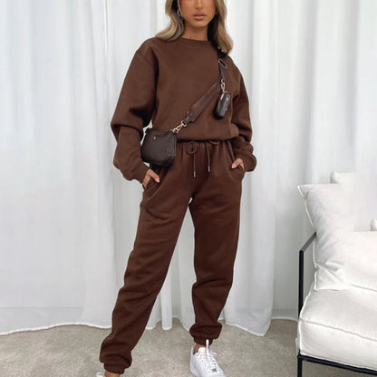 Women's Fleece Lounge Set Comfortable Cozy