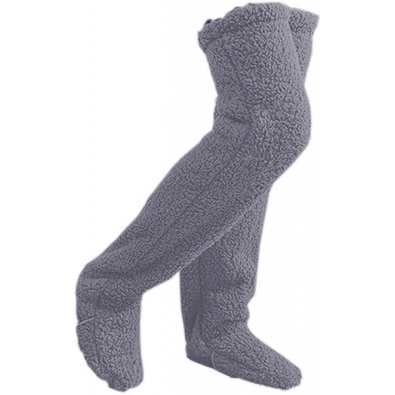 Women's Heated Foot Warmer Soft Plush Socks