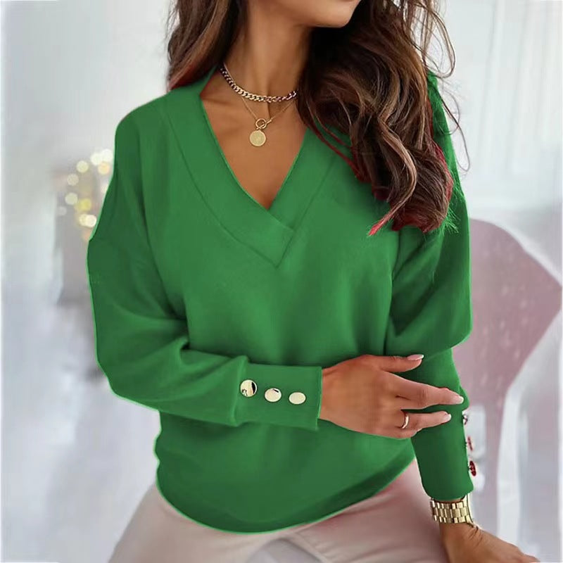 Women's Jumper Casual Wide Sleeves Soft Fabric