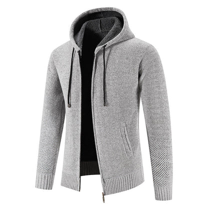 Men's Hooded Softshell Jacket Modern Design