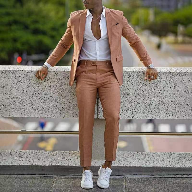 Men's Suit Slim Fit Modern Sustainable
