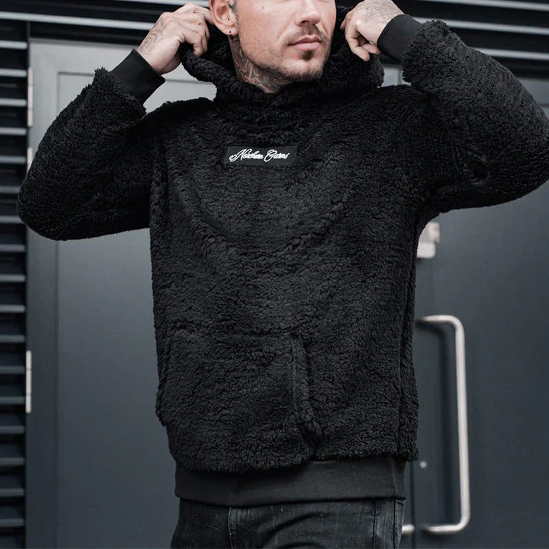 Alfi - Bequemer Herren Hoodie Warm Verzierter Style