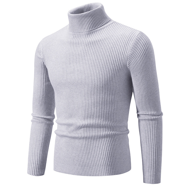 Men's Turtleneck Sweater High-Quality Comfortable