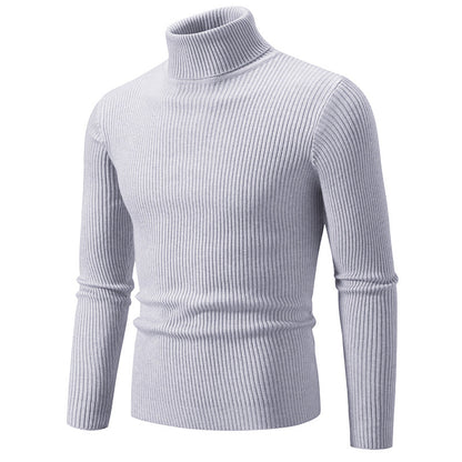 Men's Turtleneck Sweater High-Quality Comfortable