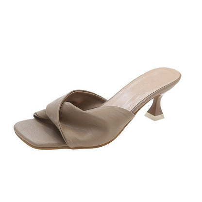 Women's Elegant Comfort Heel Mules