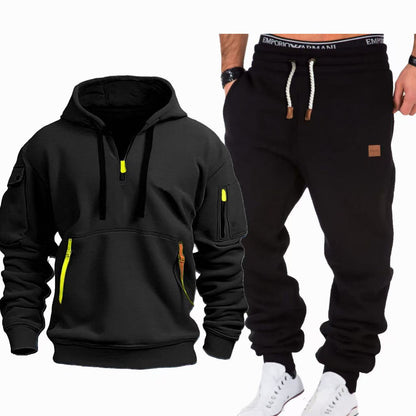 Comfortable Men's Sporty Elegant Tracksuit