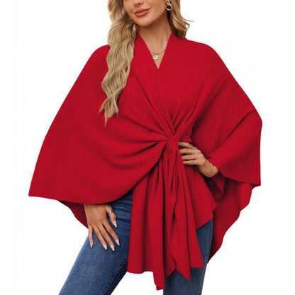 Women's Wrap Coat Modern Chic Elegant Design