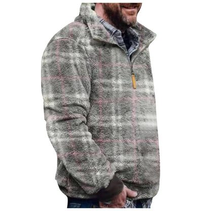 Herren Pulloverjacke Bunt Geometrisch Praktisch